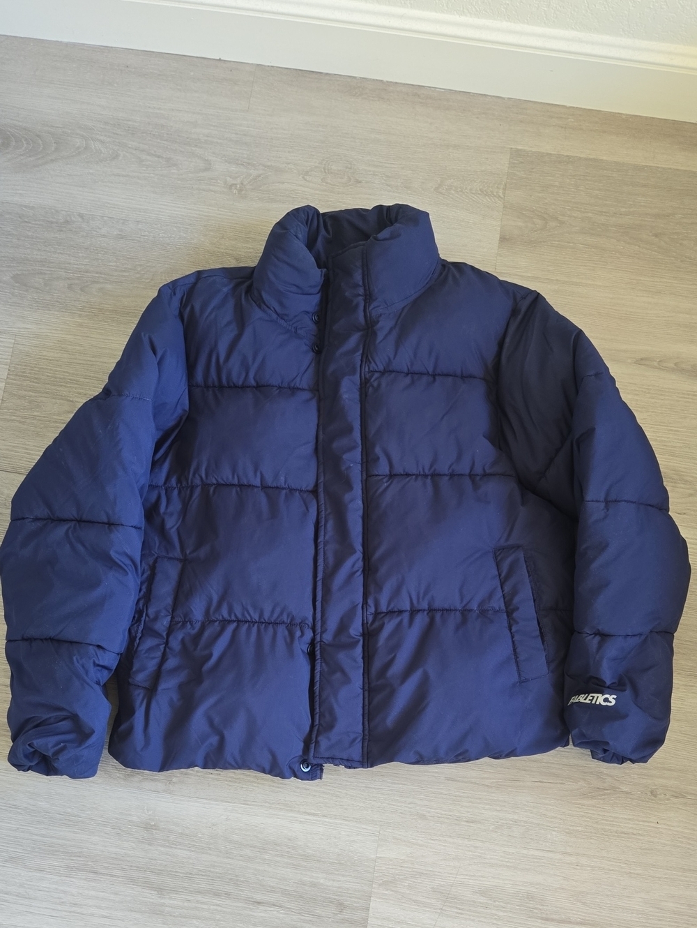 Fabletics Navy Blue Puffer Jacket